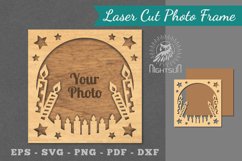 Birthday Laser Cut Photo Frame Product Image 1