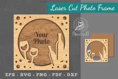 Birthday Laser Cut Photo Frame Product Image 1
