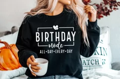 Birthday Mode SVG, Birthday Squad SVG, Birthday SVG PNG Product Image 2