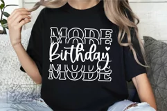 Birthday Mode SVG - Birthday Queen SVG - Its My Birthday Era Product Image 4