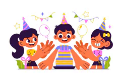 6 Birthday Party Vector Illustration Product Image 3