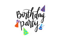Birthday Party SVG Cut File Product Image 1