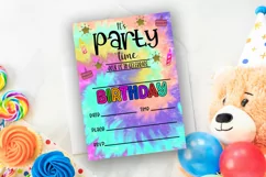 Birthday Party Invitation Template I Fill In Birthday Party Invite