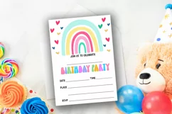 Birthday Party Invitation Template I Fill In Birthday Invite