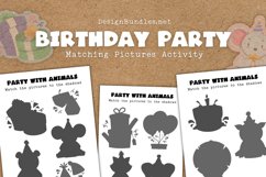 Birthday Party Matching Activity