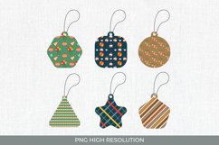 Birthday Pattern Shaped Tags Product Image 1