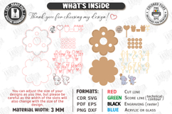 Kids Birthday Plates Laser Cut Bundle|Party Accessories SVG Product Image 8