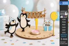 3D Birthday Countdown Plate Laser Cut Bundle | Kids Laser Product Image 2