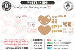 Kids Birthday Plates Laser Cut Bundle|Party Accessories SVG Product Image 10