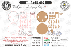 Kids Birthday Plates Laser Cut Bundle|Party Accessories SVG Product Image 2