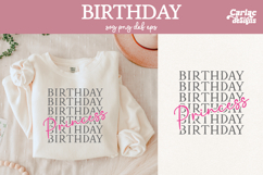Birthday Princess Shirt Sublimation