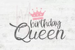 Birthday Queen Svg, Birthday Princess Svg, Birthday Squad Product Image 4