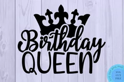 Birthday Queen Svg Birthday Squad Svg Birthday Crew Svg Product Image 2