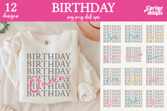 Birthday Shirt Sublimation Bundle