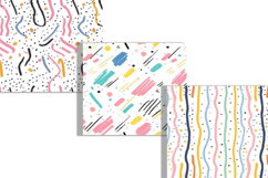 Birthday Grainy Sprinkles Candy Digital Paper Product Image 3