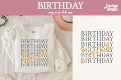Birthday Squad Shirt Sublimation