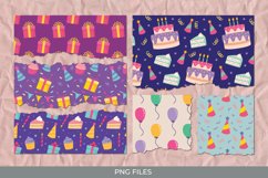 Birthday Stuff Seamless Pattern Torn Paper Product Image 1
