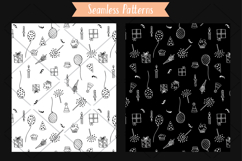 White Birthday Party | Hand drawn Cakes, Candles, Balloons Product Image 7