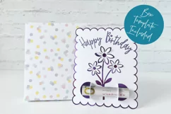 Money Holder Card SVG For Birthday Product Image 2