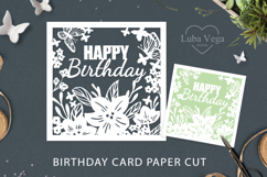 Birthday card svg / birthday card svg template Product Image 1