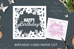 BUNDLE Birthday card svg / birthday card svg template Product Image 5