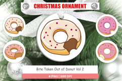 Ornament Bitten Donut Product Image 1