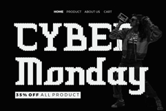 Bitova - Pixel Power Rounded Font Product Image 2