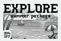 Bitova - Pixel Power Rounded Font Product Image 5