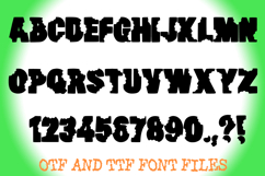 Bitten Gnawed Lettering ABC Bite Mark Font Typeface Alphabet Product Image 2