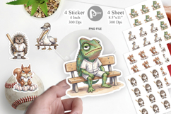 Bitter Benchwarmer Sarcastic Sticker Product Image 1