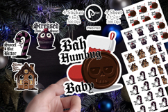 Bitter Holiday Treats Sticker Product Image 1