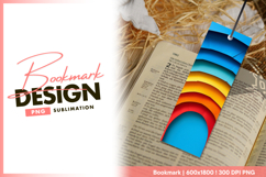 Arches colorful paper layers minimalist bookmark png Product Image 1