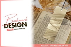 Abstract beige curves background decorative bookmark png Product Image 1