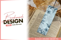Elegant floral decorative wallpaper bookmark png design Product Image 1