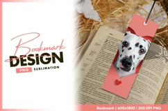 Dalmatian dog bookmark png design Product Image 1