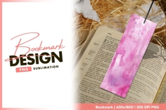 Watercolor bookmark design bible open bookmark png Product Image 1