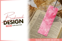 Bible with pink watercolor bookmark design Product Image 1