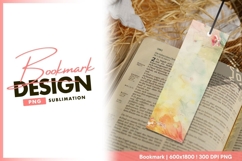 Floral bookmark design Product Image 1