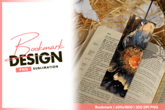 Golden bloom bookmark png Product Image 1