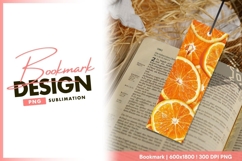 Close up of sliced oranges showing juicy bookmark png Product Image 1