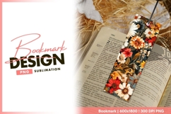 Detailed illustration of green beetles bookmark png design Product Image 1