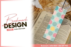 Vertical Polka Dot Pattern in Pastel bookmark png Product Image 1