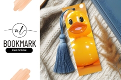 Closeup View Of A Rubber Duck Toy Bookmark Product Image 1