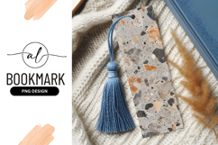 Terrazzo Pattern with Gray Beige and Black Aggregate Stone Product Image 1