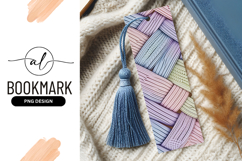 Pastel Woven Texture with Braided and Ribbed Elements Product Image 1