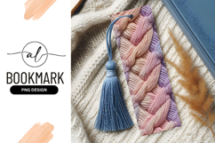 Braided Textile Texture in Pastel Colors with Detailed Product Image 1