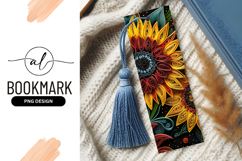 Quilled Sunflower with Red Yellow Petals and Black Product Image 1