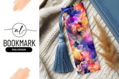 Abstract Floral Composition in Vibrant Colors with Petals Product Image 1