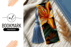 Detailed Orange Lily Flower with Intricate Patterns Product Image 1