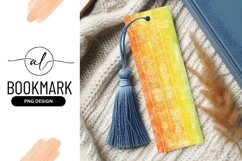 Abstract Gradient Background with White Line Art Floral Product Image 1